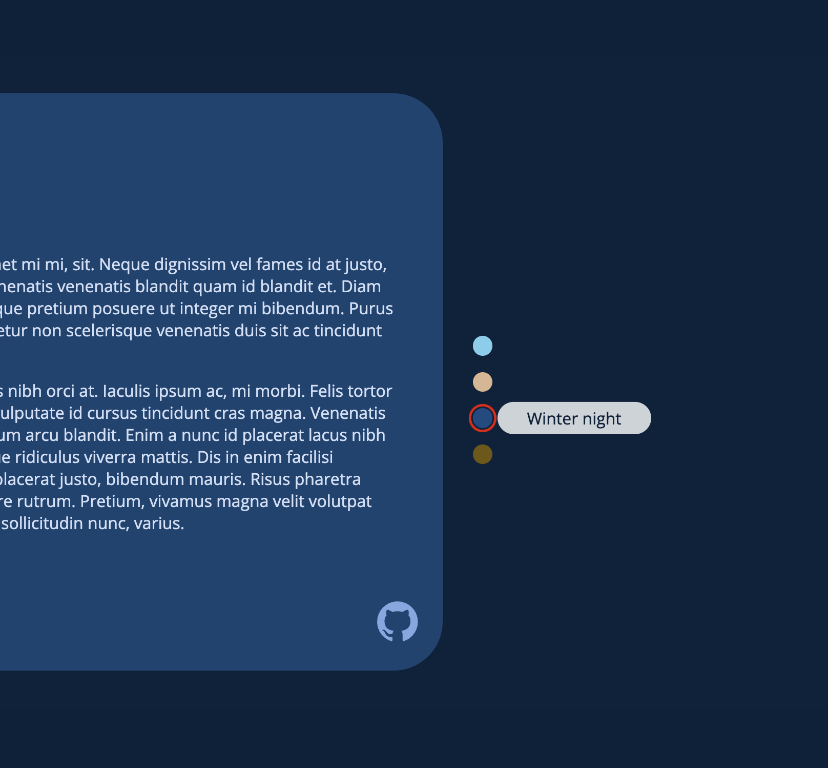 Color themes with SASS(SCSS) Maps